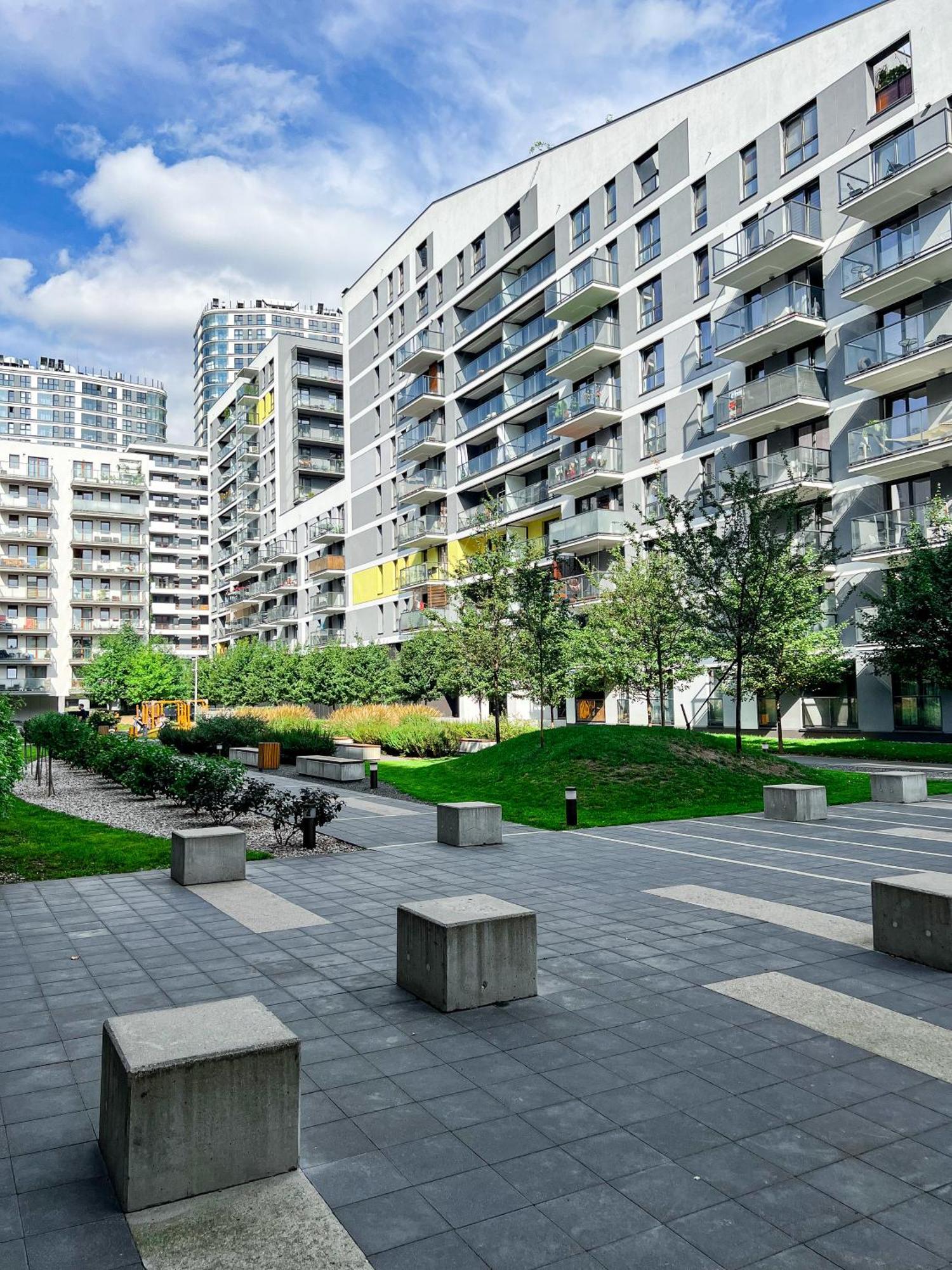 Nowoczesny Apartament - Blisko Centrum Warszawa Exteriör bild